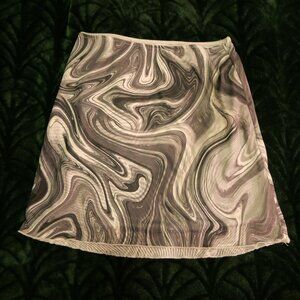 Groovy Grey Skirt Small